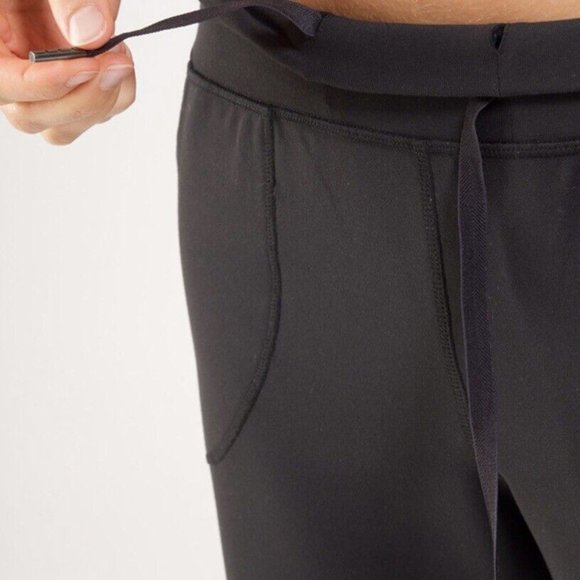 Lululemon Grey High Rise Wide Leg Crop Yoga Pants Lounge Pants with Pockets - Picture 10 of 13